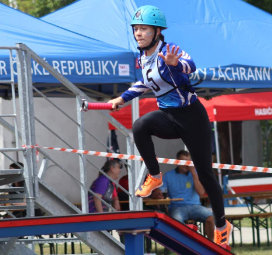 Mladí hasiči SDH Mniší v požárním sportu