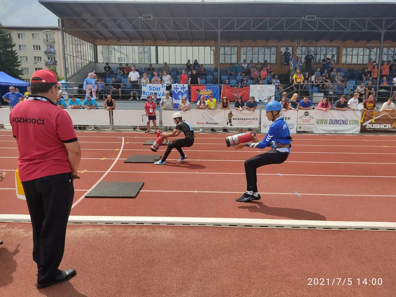 4. místo z MČR dorostenců jednotlivců v požárním sportu