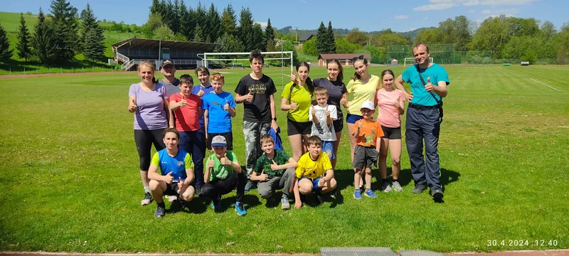 Sportovní soustředění žáků v Horní Lidči 2024